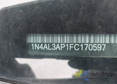 2015 Nissan Altima 2.5/2.5 S/2.5 Sl/2.5 Sv из США, поврежденный, VIN 1N4AL3AP1FC170597